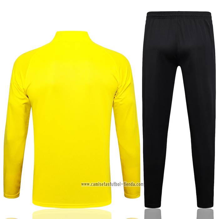 Chandal de Sudadera del Borussia Dortmund 2023 2024 Amarillo